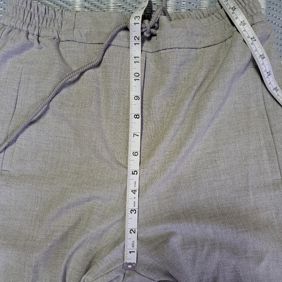 ZARA Gray High Waisted pants - Picture 6 of 9
